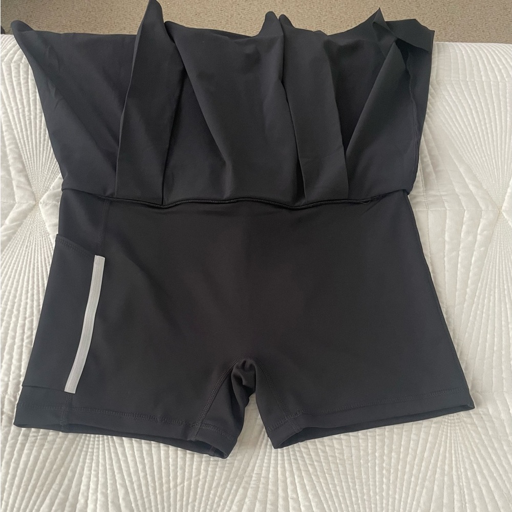 Nike Club Tennis Athletic Skirt Upf40 Size M Black - Picture 11 of 11